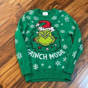 Grinch mode sweater from Target